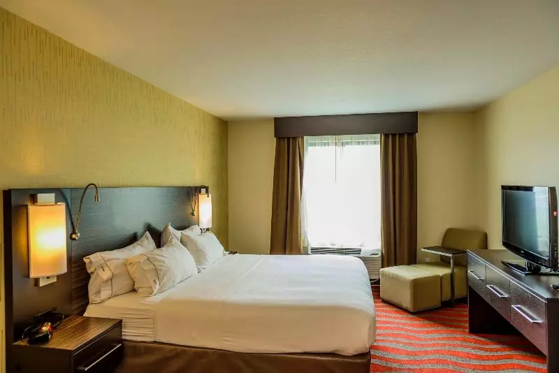 身障者適用キングサイズベッドルーム, Holiday Inn Express And Suites   Bradford, An Ihg