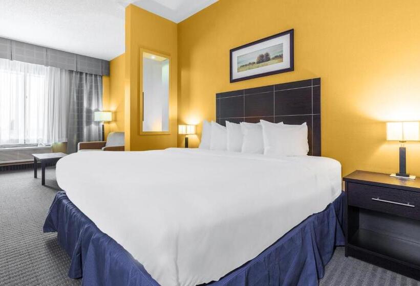 חדר סטנדרט עם מיטת קינג, Quality Inn & Suites Victoriaville