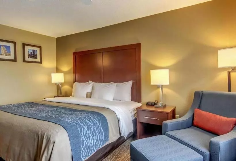 Standard-huone King-vuode, Comfort Inn & Suites Graftoncedarburg