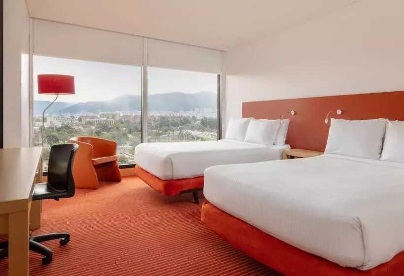 ２ダブルベッドのスタンダードルーム, Fairfield By Marriott Bogota Embajada