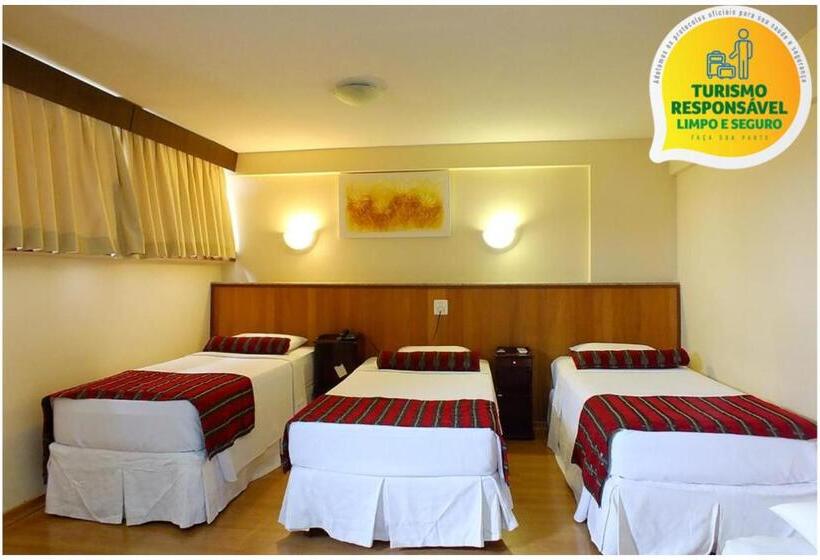 스탠다드 트리플 룸, Nacional Inn Curitiba Estação Shopping