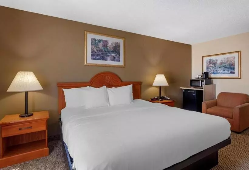 キングサイズベッドのスタンダードルーム, Quality Inn & Suites Rockport   Owensboro North