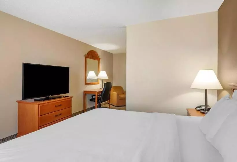 キングサイズベッドのスイートルーム, Quality Inn & Suites Rockport   Owensboro North