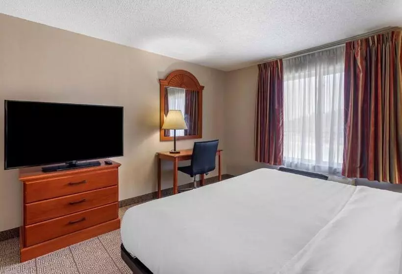身障者適用キングサイズベッドルーム, Quality Inn & Suites Rockport   Owensboro North