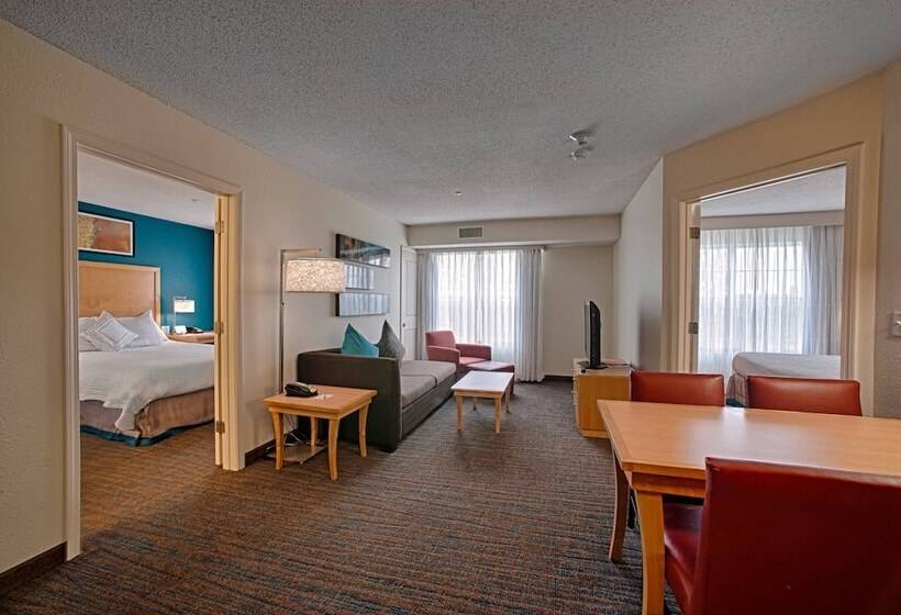 침실 2개 스위트, Residence Inn Neptune At Gateway Center