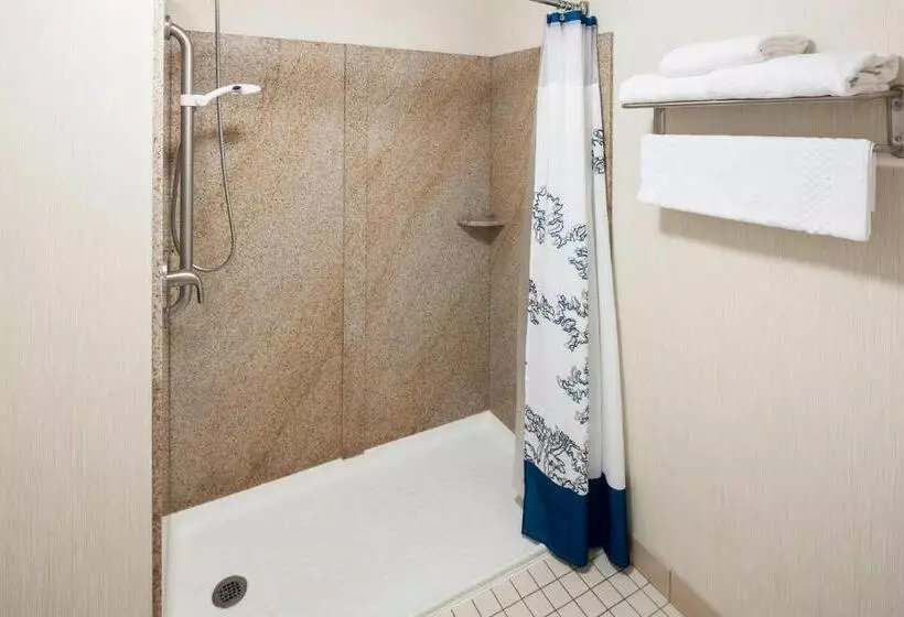 キングサイドベッドのスタンダードワンルーム, Residence Inn By Marriott Chicago Lake Forest/mettawa