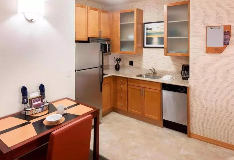 キングサイズベッドのスイートルーム, Residence Inn By Marriott Chicago Lake Forest/mettawa