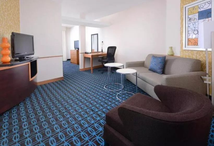 キングサイドベッドのスタンダードワンルーム, Fairfield Inn & Suites By Marriott Dallas Plano The Colony