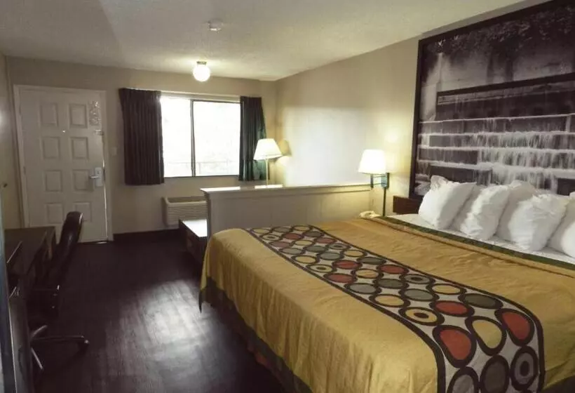 Standard-huone King-vuode, Super 8 By Wyndham Universal City