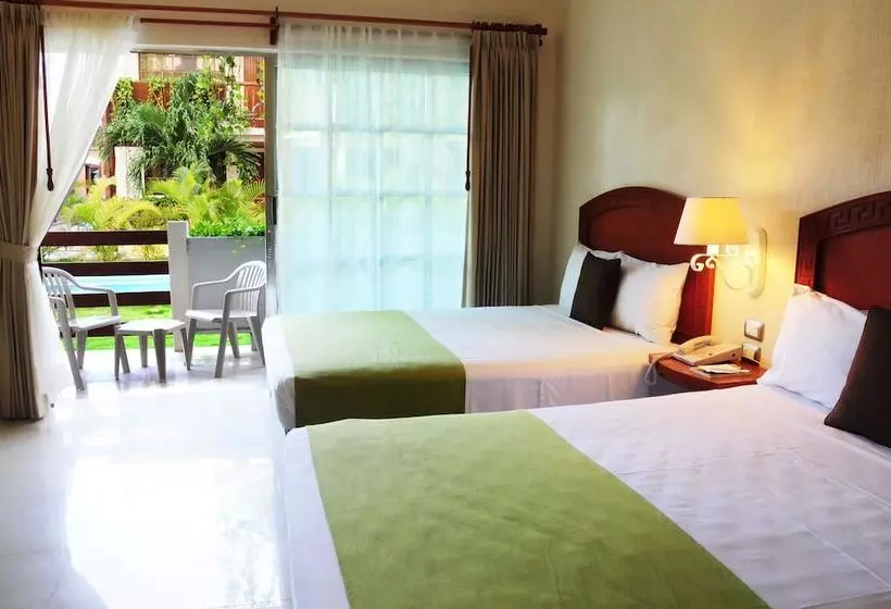 ２ダブルベッドのスタンダードルーム, Posada Sian Kaan Playa Del Carmen