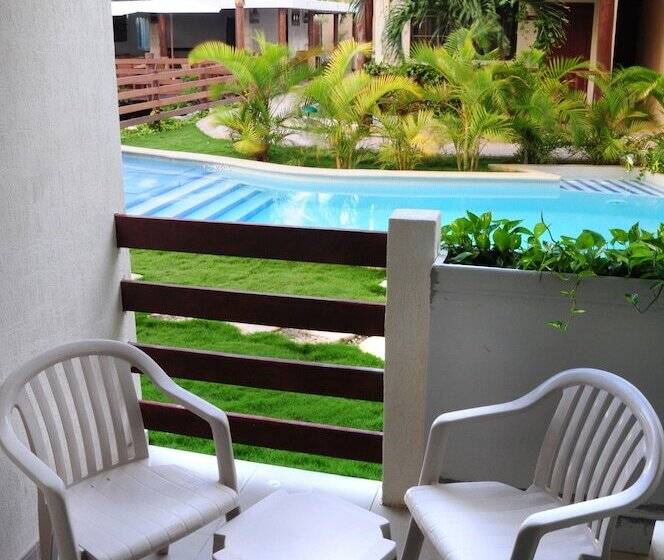 带2个双人床的标准工作室, Posada Sian Kaan Playa Del Carmen