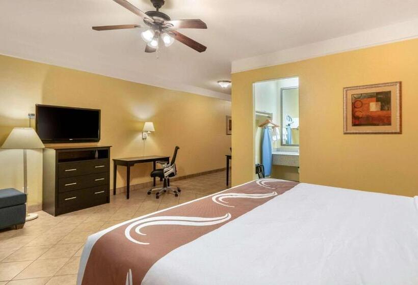 带大床的套房, Quality Inn & Suites At The Outlets Mercedes Weslaco