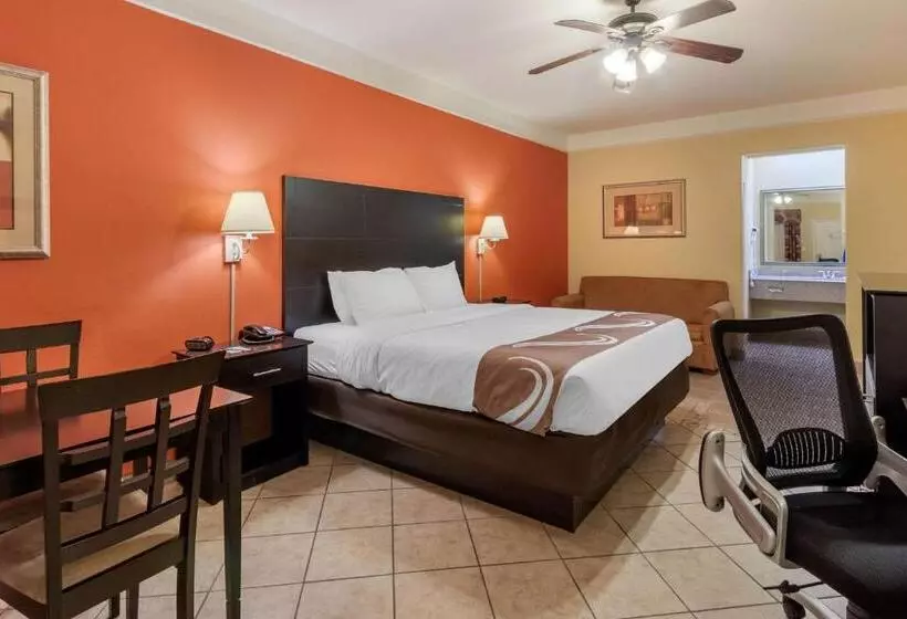 キングサイズベッドのスタンダードルーム, Quality Inn & Suites At The Outlets Mercedes Weslaco