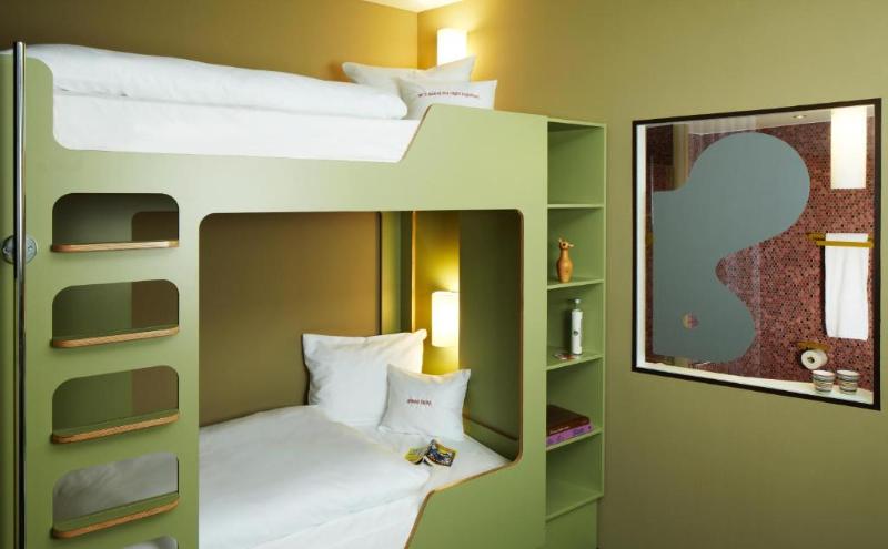 اتاق استاندارد با تخت‌های تاشو, 25hours Hotel Zürich West