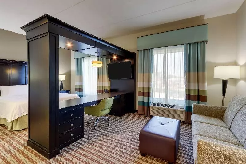 キングサイドベッドのスタンダードワンルーム, Hampton Inn & Suites Swansboro Near Camp Lejeune