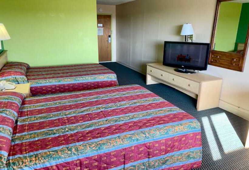 غرفه قياسيه سريرين مزدوجين, Red Carpet Inn & Suites Lima