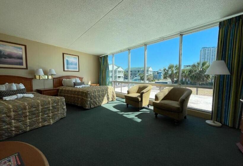 آپارتمان 2 خوابه با چشمانداز دریا, Oceanfront Viking Motel