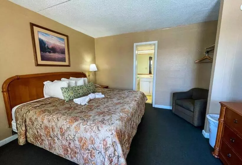 キングサイズベッドのスタンダードルーム, Oceanfront Viking Motel