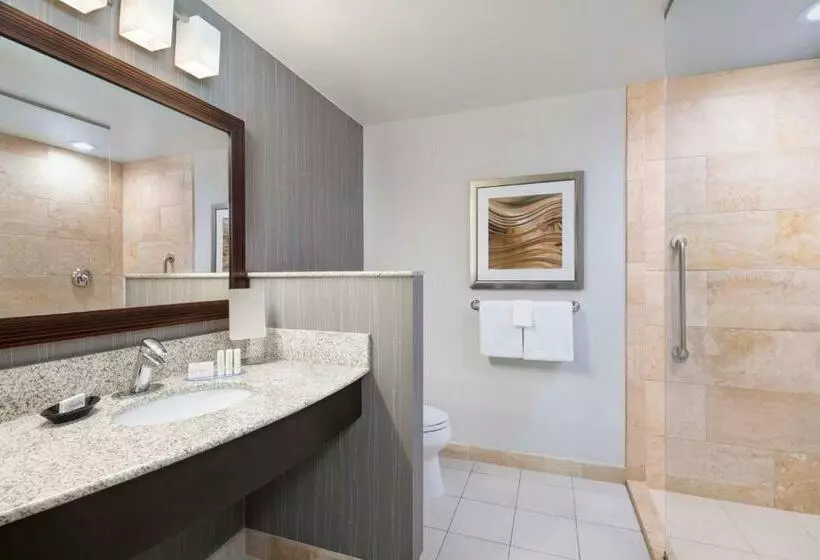 キングサイズベッドのスタンダードルーム, Courtyard By Marriott Pittsburgh Washington Meadow Lands