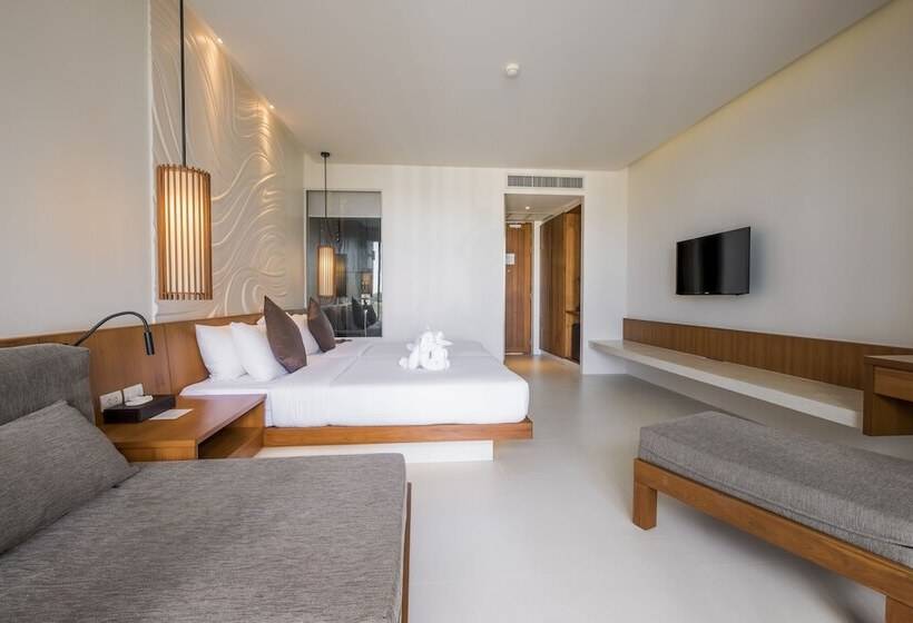 풀장 전망 디럭스 룸, G Hua Hin Resort & Mall