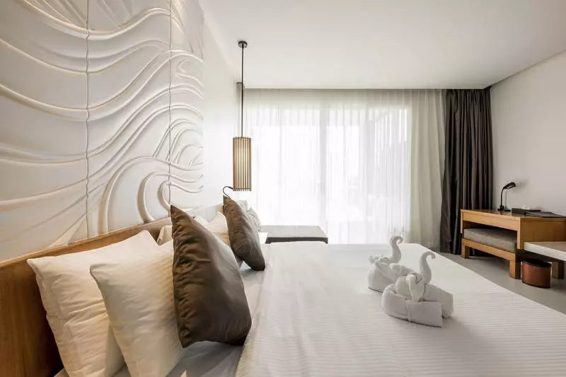 Deluxe-huone Allasnäkymä, G Hua Hin Resort & Mall