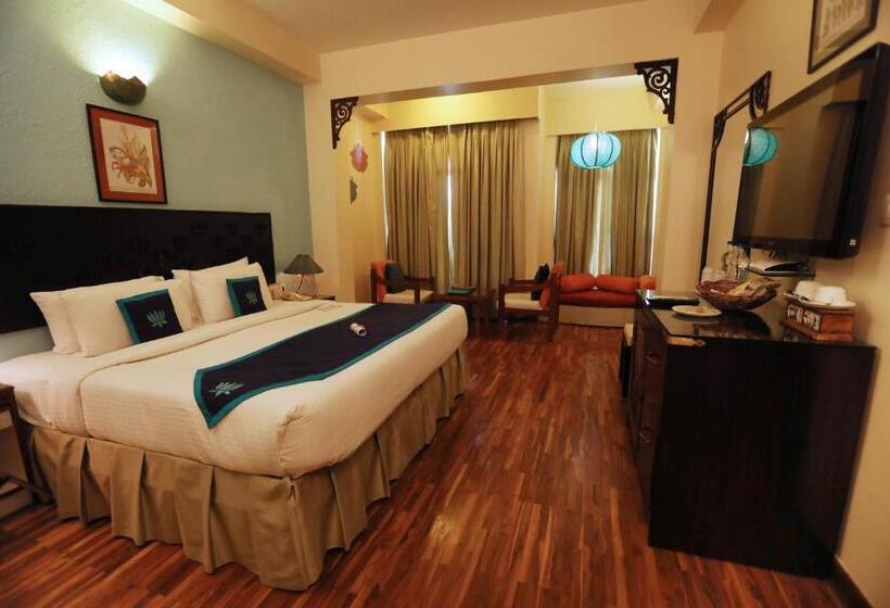 Premium room with view, Ganga Kinare A Riverside Boutique Resort, Rishikesh
