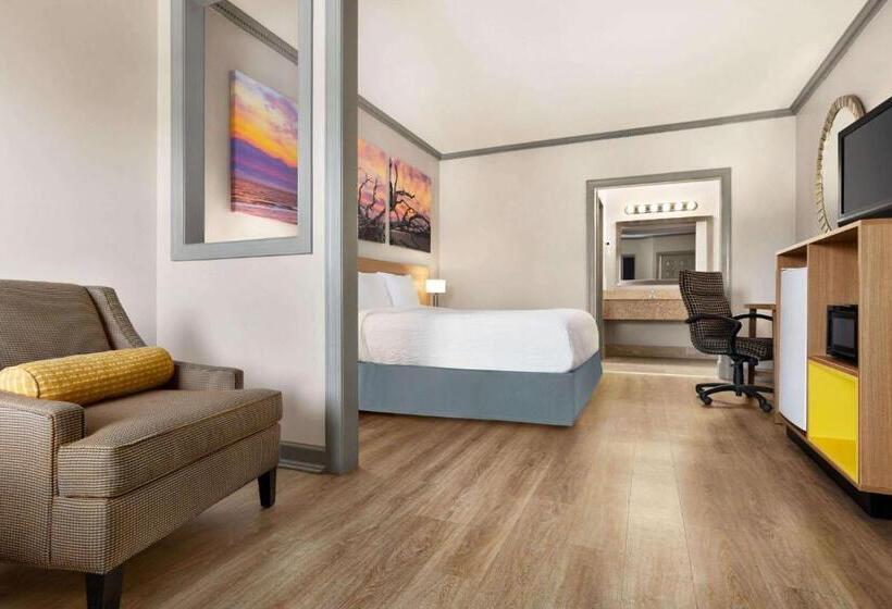 غرفة قياسية سرير كينج, Days Inn By Wyndham Kingsland Ga