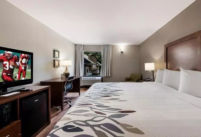 キングサイズベッドのスーペリアルーム, Red Roof Inn Newport News  Yorktown