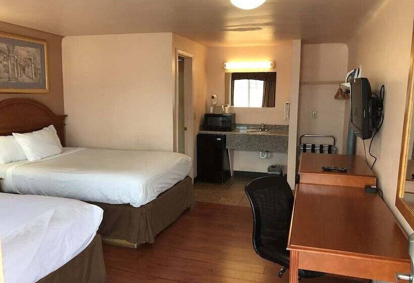 Номер Стандарт 2 Двуспальные Кровати, Americas Best Value Inn Eugene