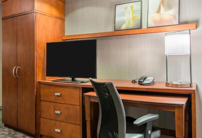 غرفة قياسية سرير كينج لذوى الإحتياجات الخاصة, Courtyard By Marriott Providence Lincoln