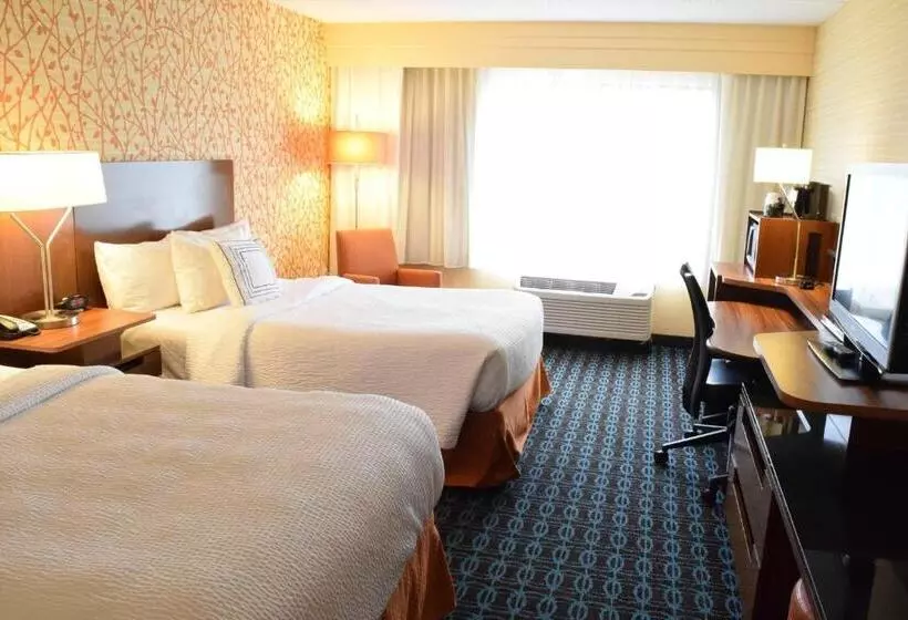 اتاق استاندارد با 2 تخت دوبل, Fairfield Inn By Marriot Binghamton