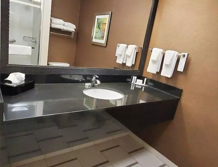 ２ダブルベッドのスタンダードルーム, Fairfield Inn & Suites Cleveland Avon