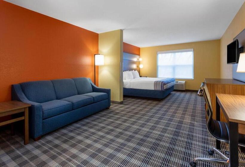 جناح ديلوكس سرير كينج, Americinn By Wyndham Fulton Clinton