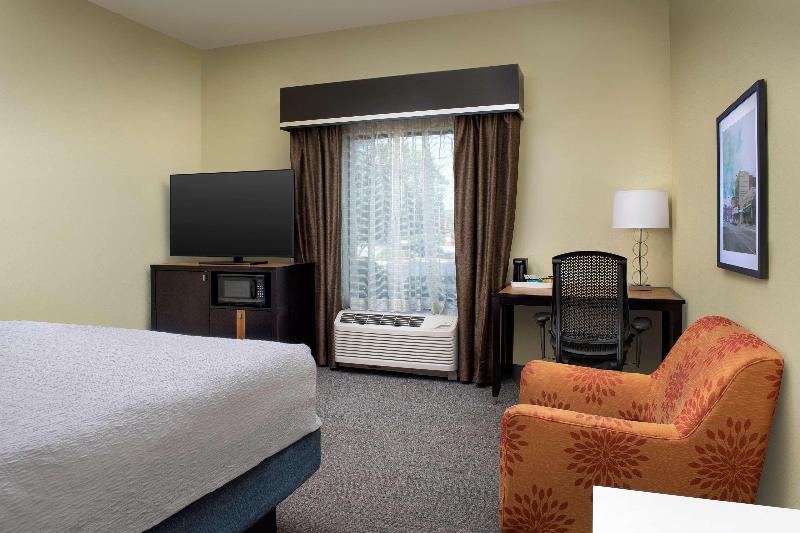 带大床的标准间, Hampton Inn Knoxville/clinton I75