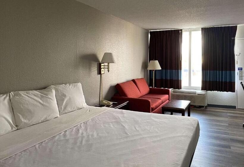 Номер Стандарт Кровать Кинг Адаптированный для Инвалидов, Motel 6 Marianna, Fl