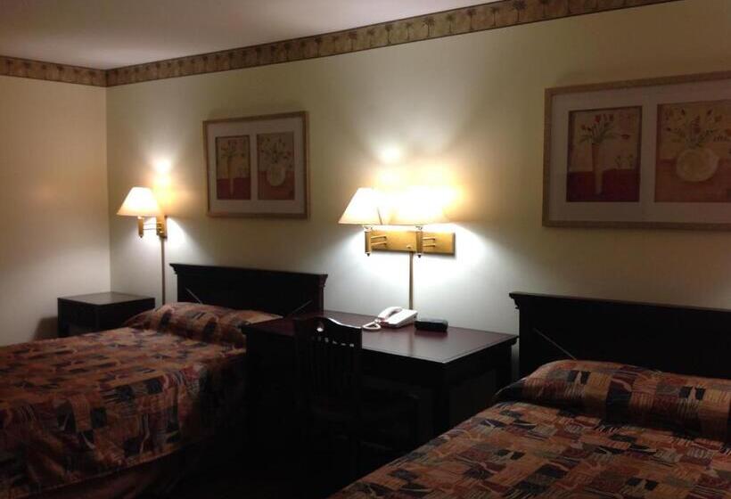 غرفه قياسيه سريرين مزدوجين, Budget Inn