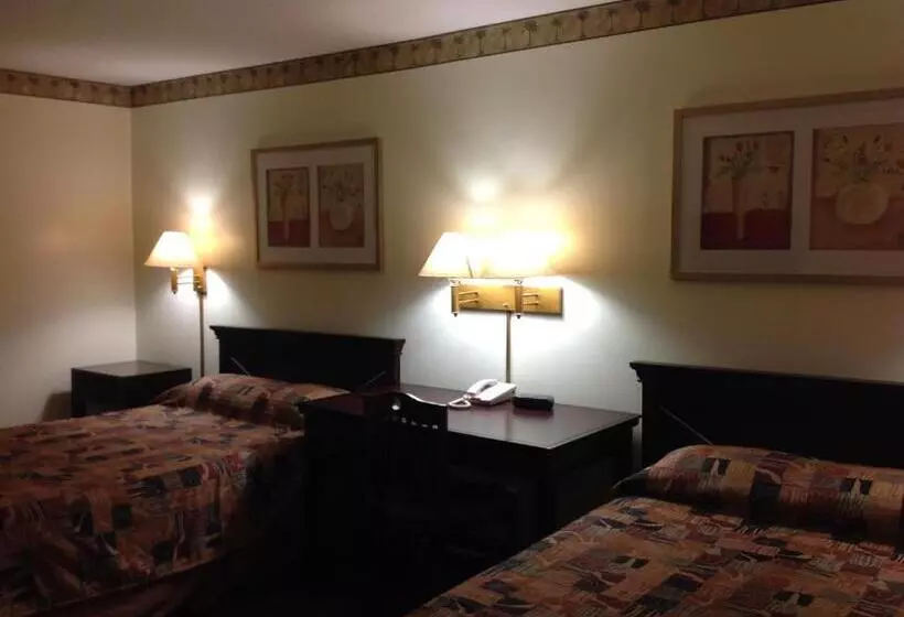 ２ダブルベッドのスタンダードルーム, Budget Inn