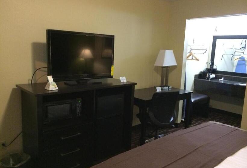 带大床的标准间, Boarders Inn & Suites By Cobblestone Hotels   Ashland City