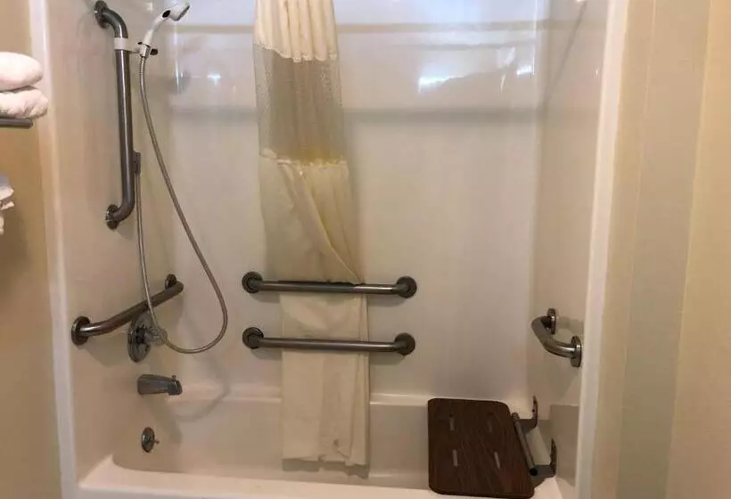 身障者適用キングサイズベッドルーム, Boarders Inn & Suites By Cobblestone Hotels   Ashland City