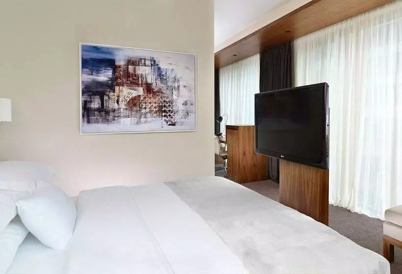 身障者適用キングサイズベッドルーム, Doubletree By Hilton Zagreb