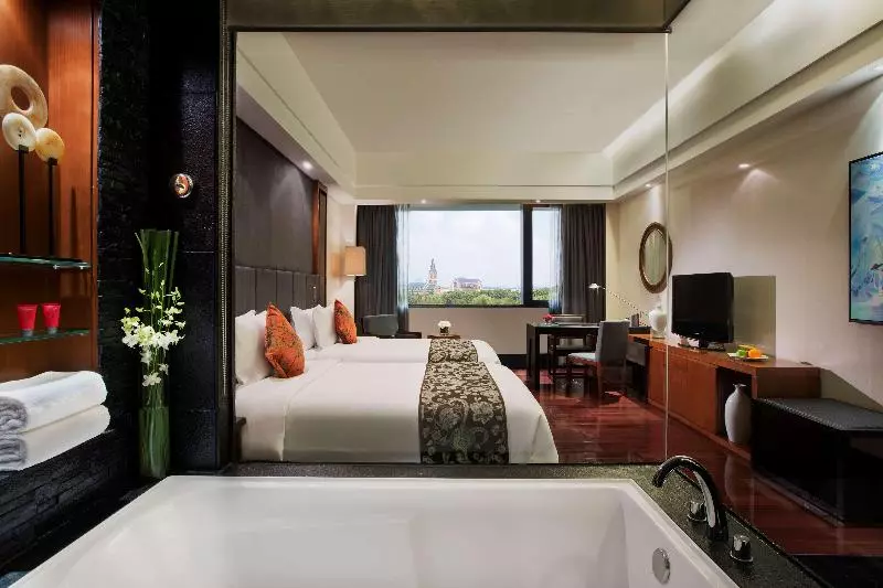 シティビューのスーペリアルーム, Worldhotel Grand Dushulake Suzhou
