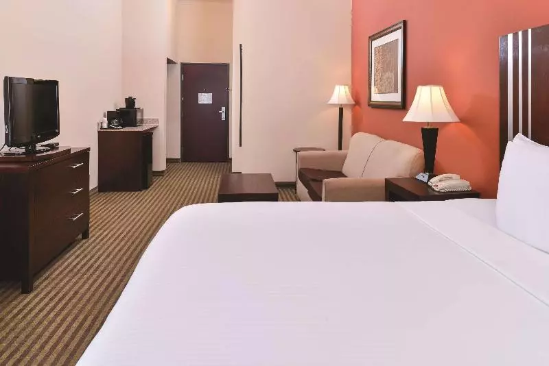 キングサイズベッドのデラックスルーム, La Quinta Inn & Suites By Wyndham Woodward