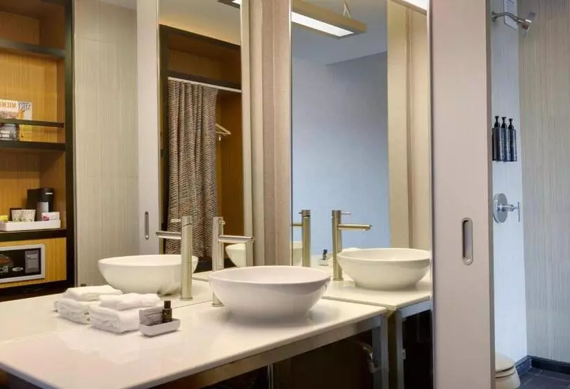 キングサイズベッドのスタンダードルーム, Aloft Hotel Milwaukee Downtown