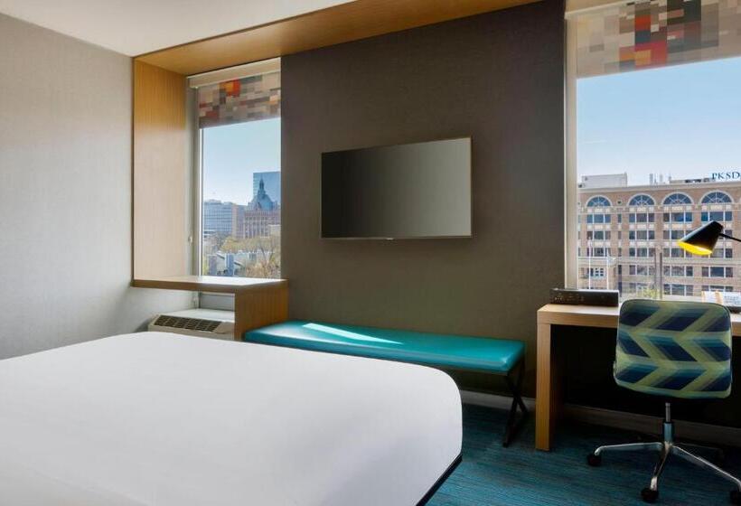 Стандартный Номер Кровать Кинг, Aloft Hotel Milwaukee Downtown
