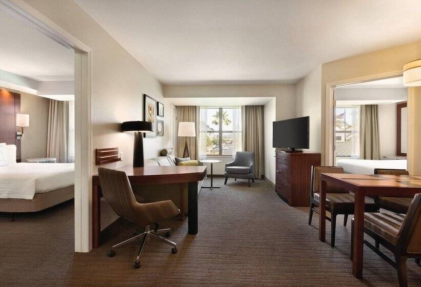 带2个卧室的套房, Residence Inn San Diego North/san Marcos