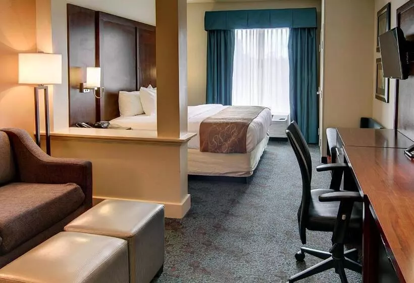 キングサイズベッドのスイートルーム, Comfort Suites Texarkana Arkansas