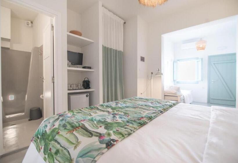 스탠다드 룸 측면 바다 전망, Agave Santorini Design Boutique