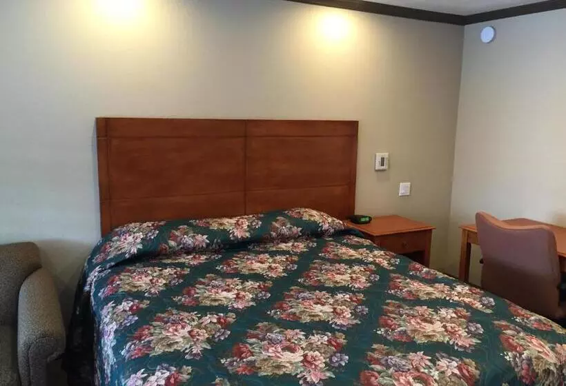 キングサイズベッドのスタンダードルーム, Deluxe Inn Redwood City