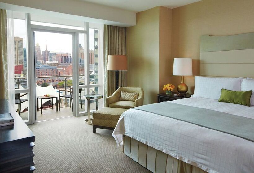 景色の見えるダブルベッドスタンダードルーム, Four Seasons  Baltimore