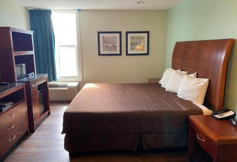 غرفة قياسية سرير كينج, Ocean Sands Beach Boutique Inn   Stay By The Beach   Indoor Hotel   Saltwater Mineral Pool Open Unti